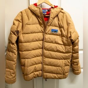 Unisex Patagonia Cotton Down Jacket, Grayling Brown (Women’s S, Men’s XS) | NWT